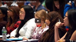 High school students at MSK for the 2015 